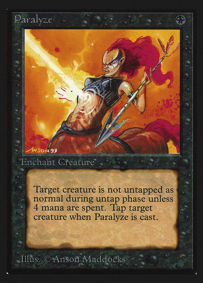 Paralyze [Collectors' Edition] MTG Single Magic: The Gathering    | Red Claw Gaming