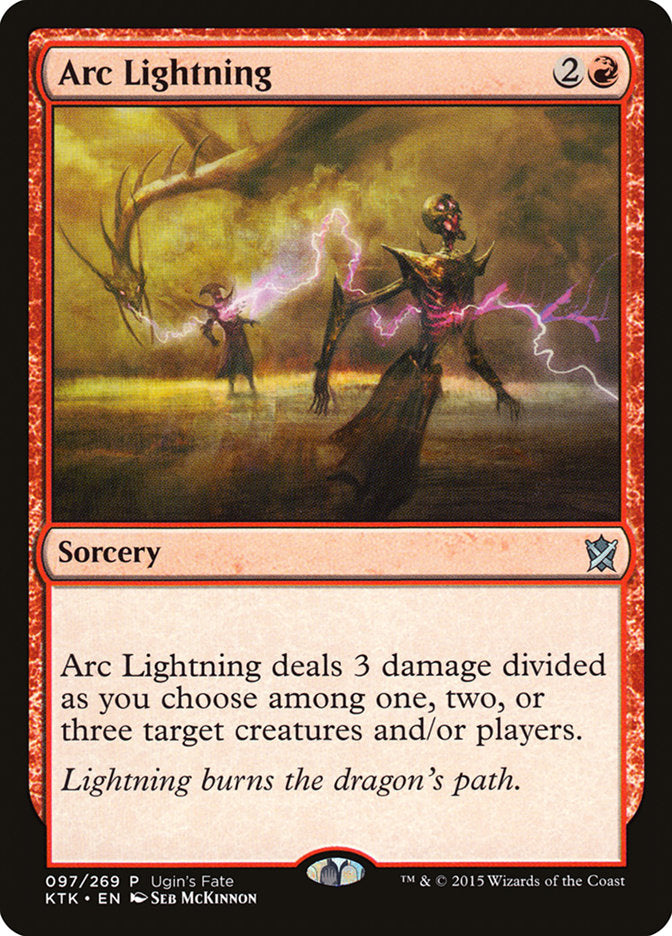 Arc Lightning [Ugin's Fate] MTG Single Magic: The Gathering    | Red Claw Gaming