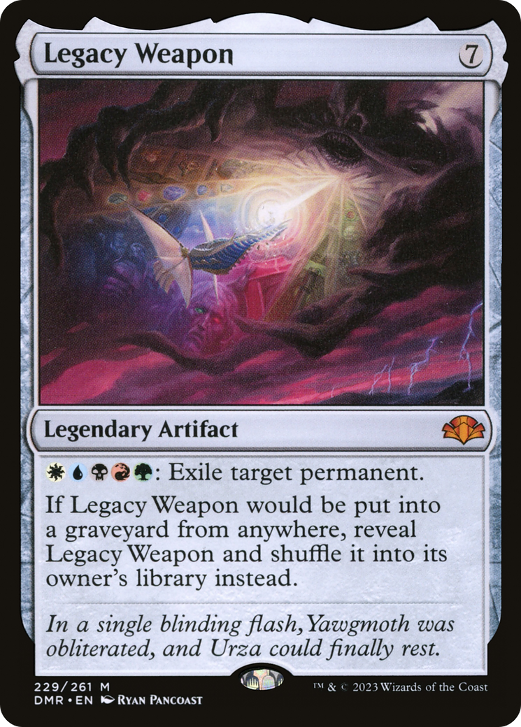 Legacy Weapon [Dominaria Remastered] MTG Single Magic: The Gathering    | Red Claw Gaming