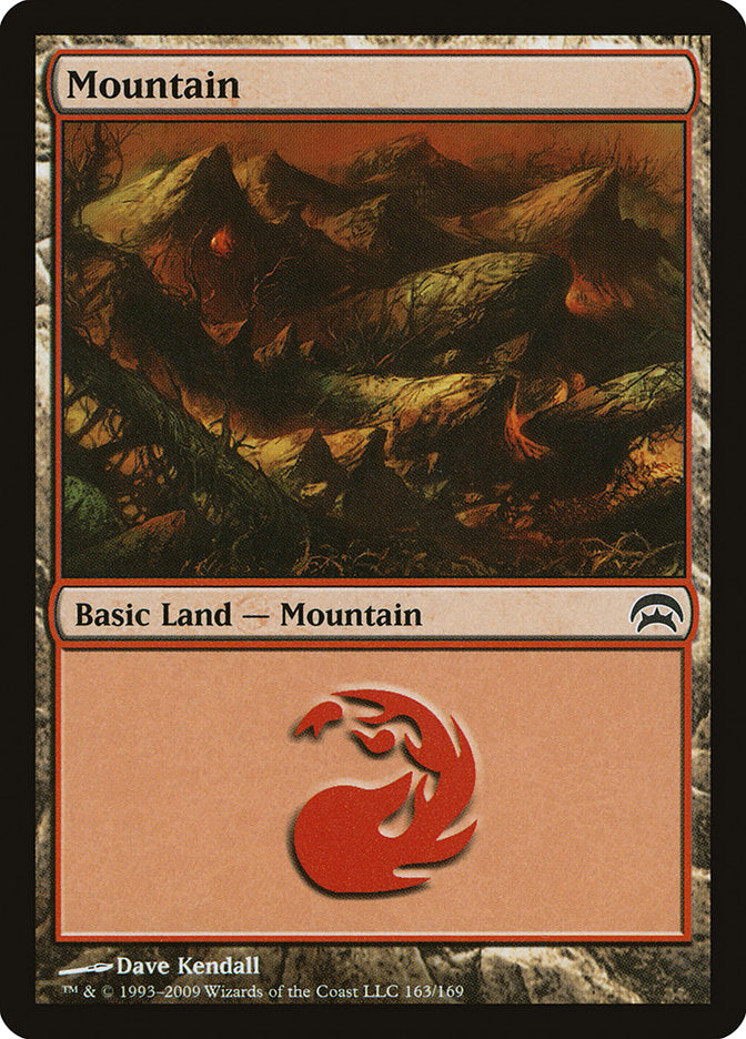 Mountain (163) [Planechase] MTG Single Magic: The Gathering    | Red Claw Gaming