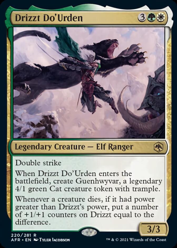 Drizzt Do'Urden [Dungeons & Dragons: Adventures in the Forgotten Realms] MTG Single Magic: The Gathering    | Red Claw Gaming