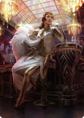Elspeth Resplendent 1 Art Card [Streets of New Capenna Art Series] MTG Single Magic: The Gathering    | Red Claw Gaming