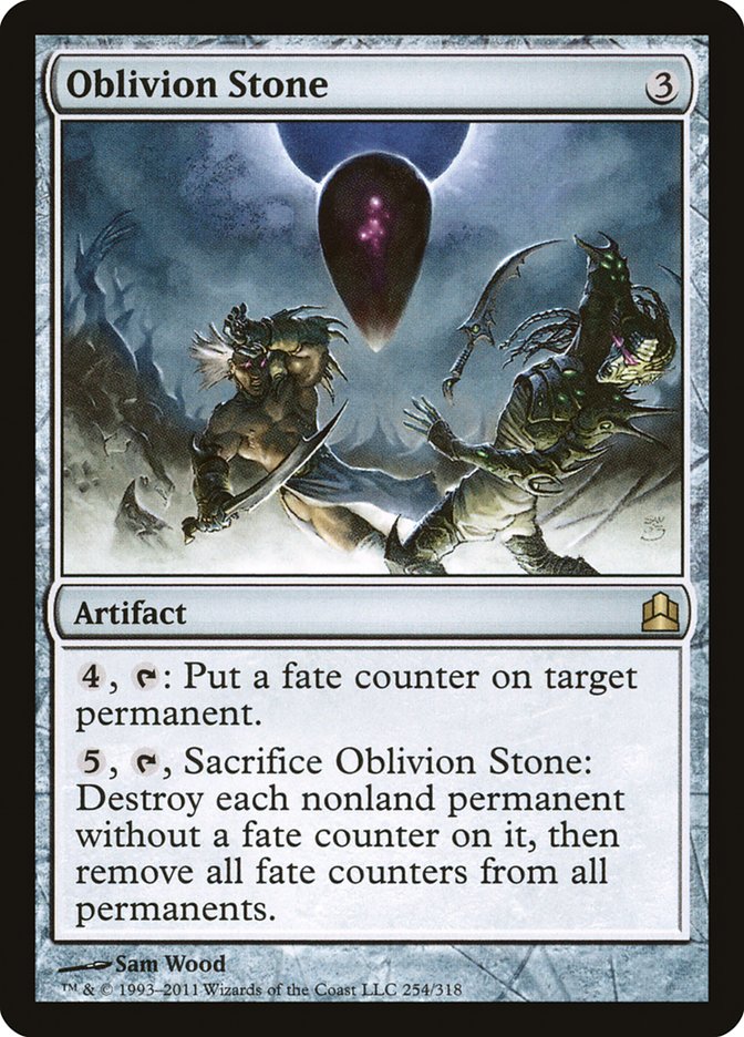 Oblivion Stone [Commander 2011] MTG Single Magic: The Gathering    | Red Claw Gaming