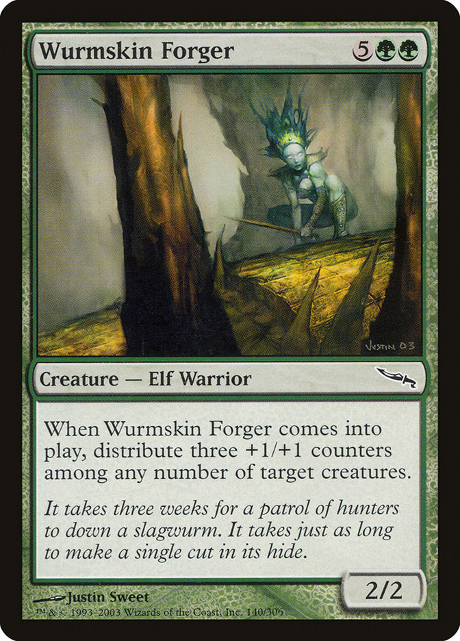 Wurmskin Forger [Mirrodin] MTG Single Magic: The Gathering    | Red Claw Gaming
