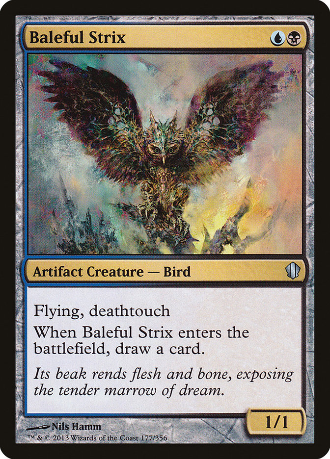 Baleful Strix [Commander 2013] MTG Single Magic: The Gathering    | Red Claw Gaming