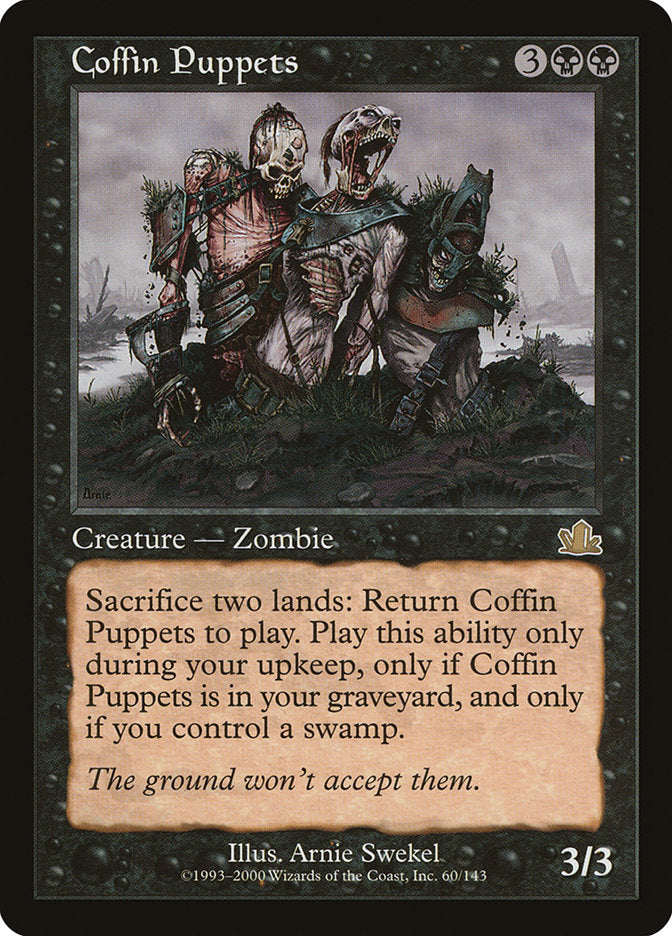 Coffin Puppets [Prophecy] MTG Single Magic: The Gathering    | Red Claw Gaming