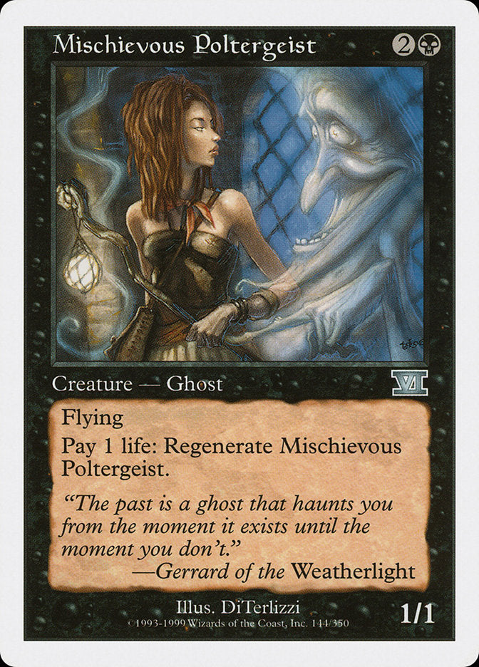 Mischievous Poltergeist [Classic Sixth Edition] MTG Single Magic: The Gathering    | Red Claw Gaming