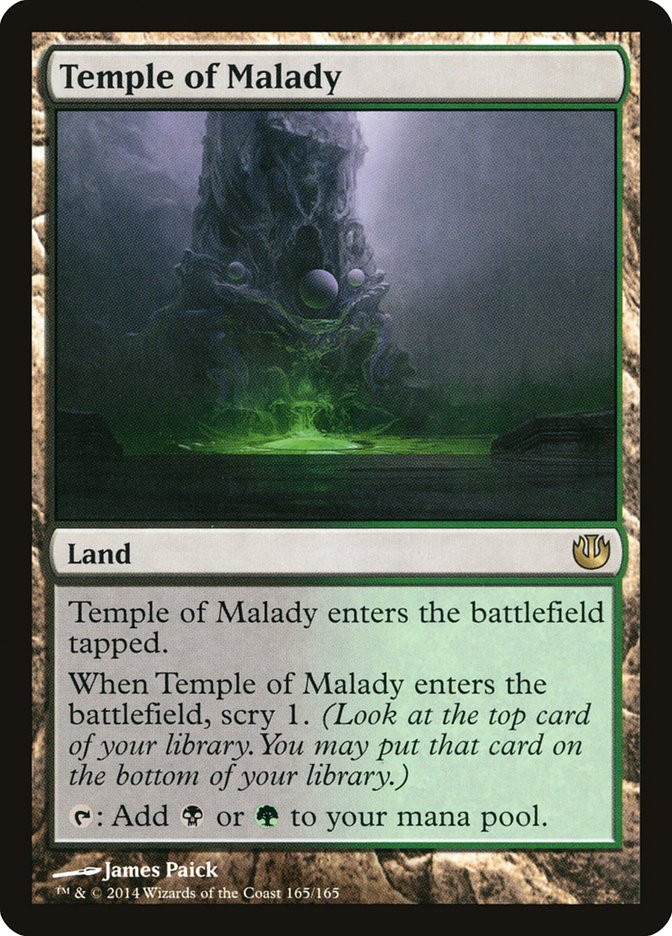 Temple of Malady [Journey into Nyx] MTG Single Magic: The Gathering    | Red Claw Gaming
