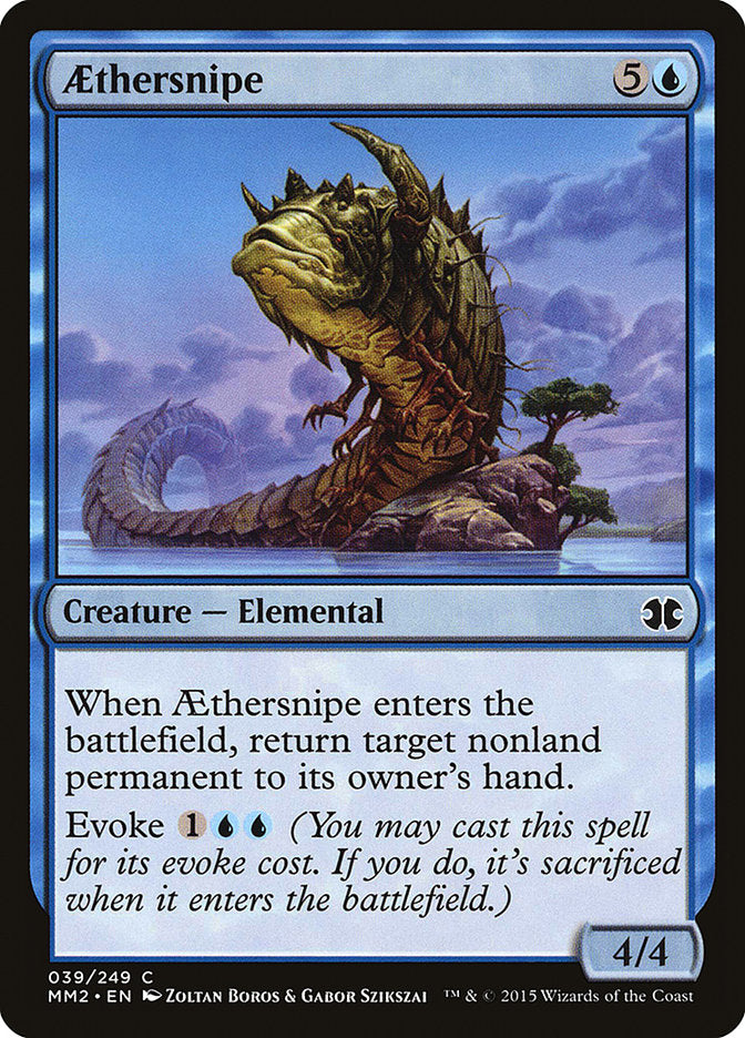 Aethersnipe [Modern Masters 2015] MTG Single Magic: The Gathering    | Red Claw Gaming