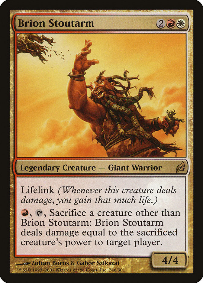 Brion Stoutarm [Lorwyn] MTG Single Magic: The Gathering    | Red Claw Gaming