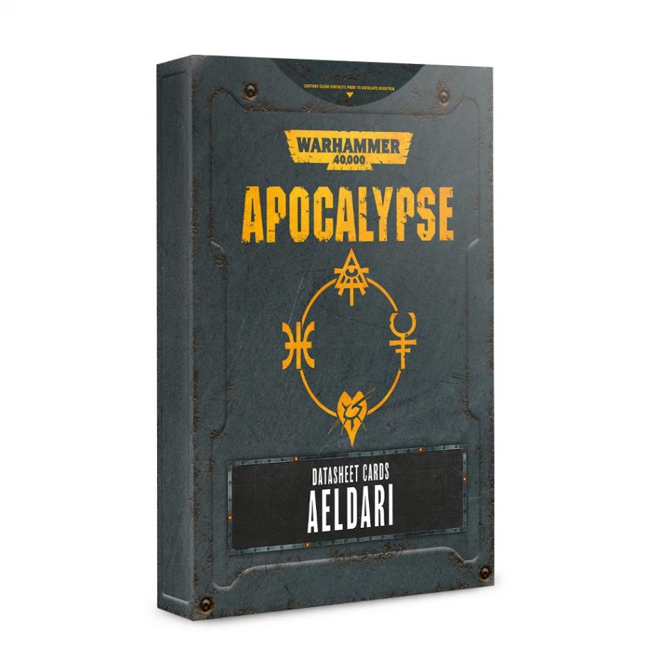 WARHAMMER 40000: APOCALYPSE AELDARI DATASHEETS Apocalypse Games Workshop    | Red Claw Gaming