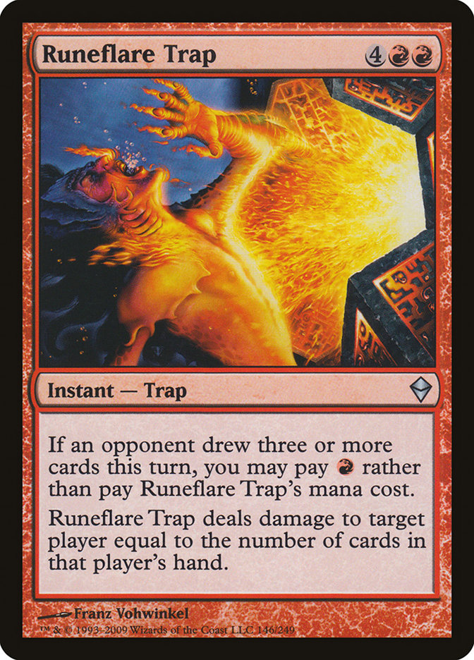 Runeflare Trap [Zendikar] MTG Single Magic: The Gathering    | Red Claw Gaming