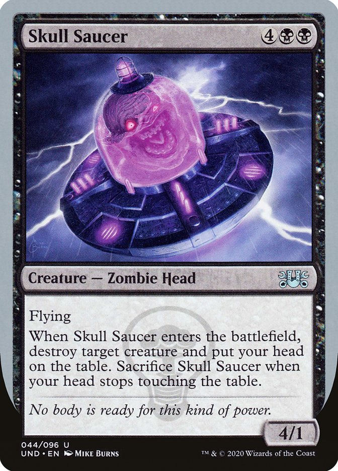 Skull Saucer [Unsanctioned] MTG Single Magic: The Gathering    | Red Claw Gaming
