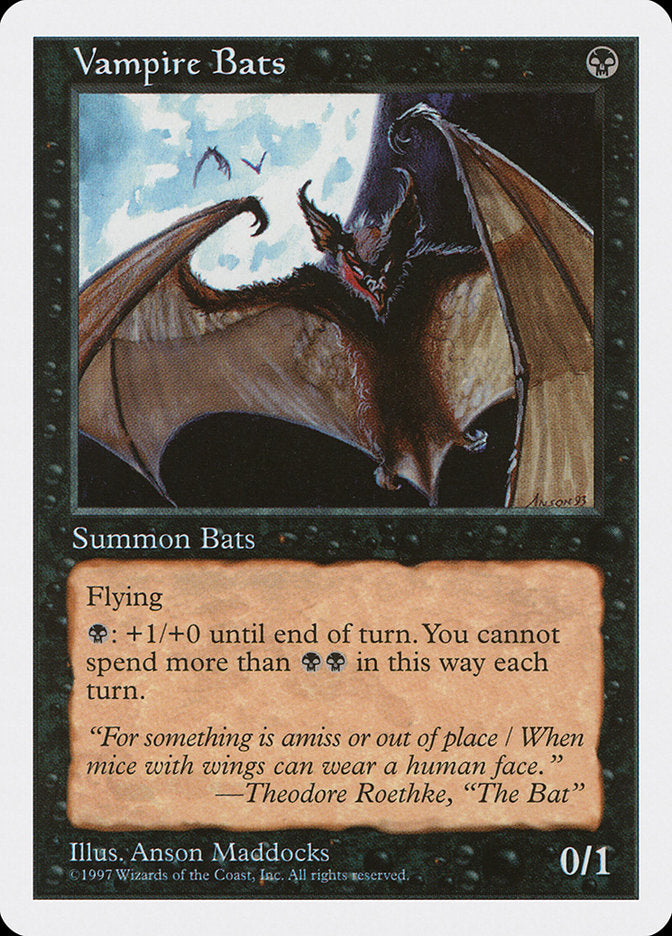 Vampire Bats [Fifth Edition] MTG Single Magic: The Gathering    | Red Claw Gaming