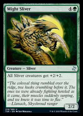 Might Sliver [Time Spiral Remastered] MTG Single Magic: The Gathering    | Red Claw Gaming
