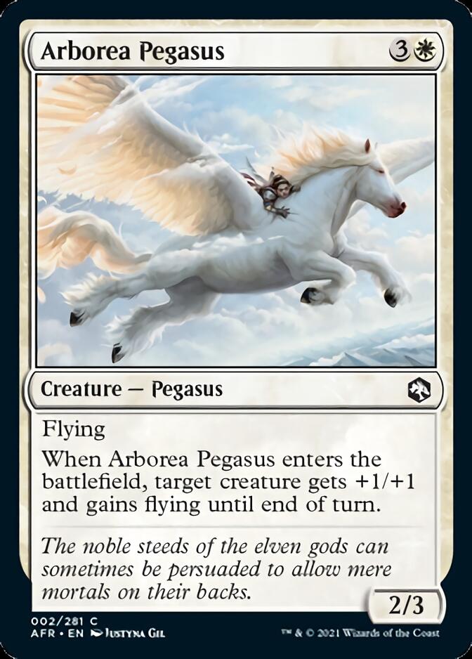 Arborea Pegasus [Dungeons & Dragons: Adventures in the Forgotten Realms] MTG Single Magic: The Gathering    | Red Claw Gaming