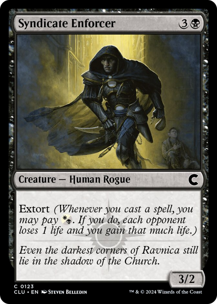 Syndicate Enforcer [Ravnica: Clue Edition] MTG Single Magic: The Gathering    | Red Claw Gaming
