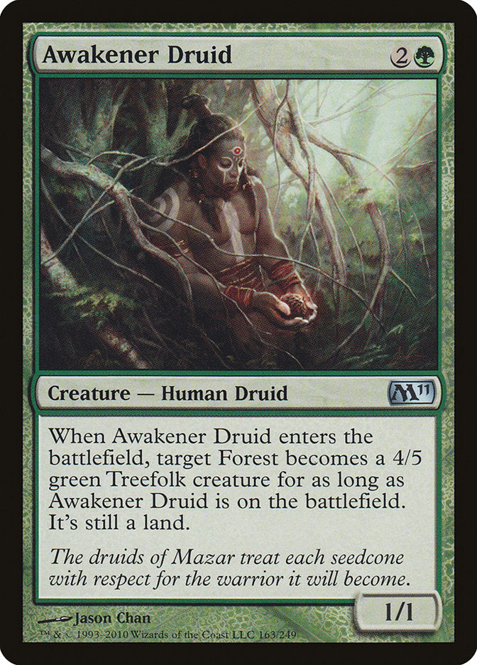 Awakener Druid [Magic 2011] MTG Single Magic: The Gathering    | Red Claw Gaming