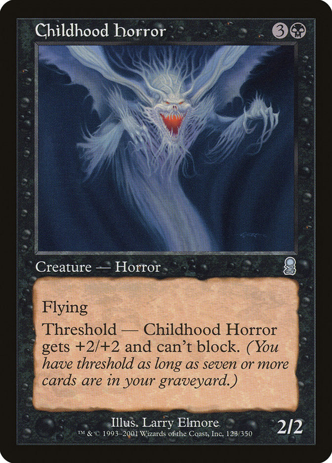 Childhood Horror [Odyssey] MTG Single Magic: The Gathering    | Red Claw Gaming