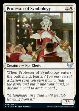 Professor of Symbology [Strixhaven: School of Mages] MTG Single Magic: The Gathering    | Red Claw Gaming