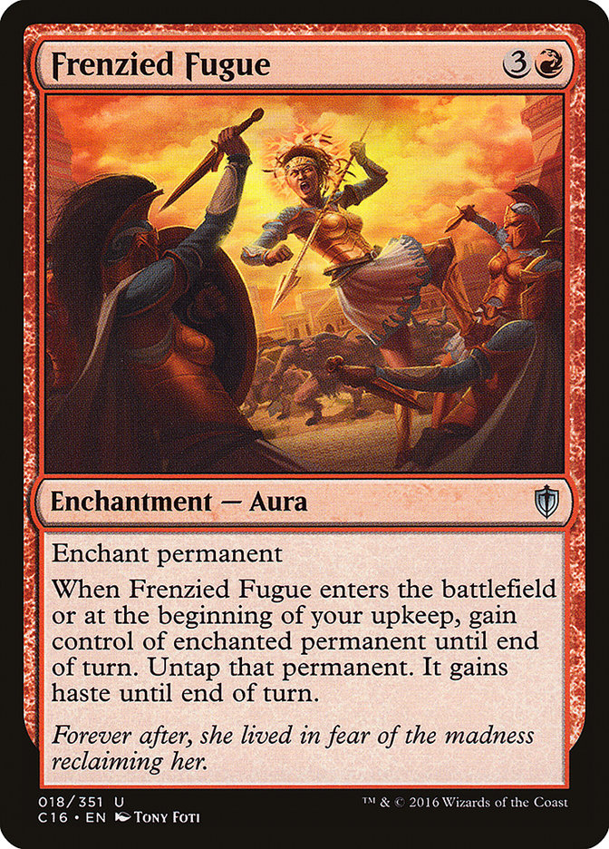 Frenzied Fugue [Commander 2016] MTG Single Magic: The Gathering    | Red Claw Gaming