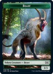 Beast // Thopter (026) Double-Sided Token [Double Masters Tokens] MTG Single Magic: The Gathering    | Red Claw Gaming