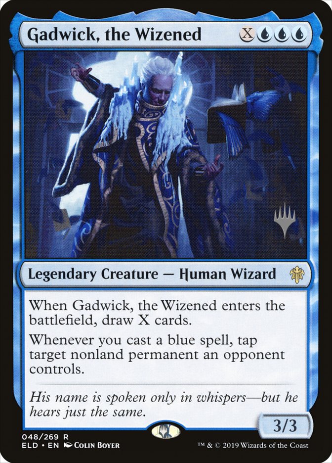 Gadwick, the Wizened (Promo Pack) [Throne of Eldraine Promos] MTG Single Magic: The Gathering    | Red Claw Gaming