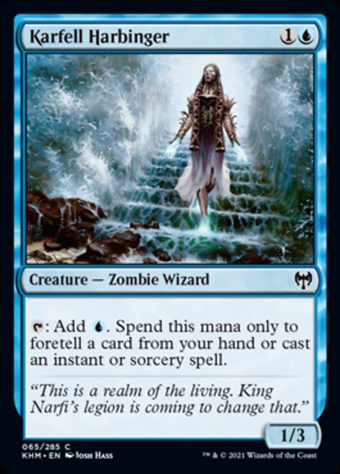 Karfell Harbinger [Kaldheim] MTG Single Magic: The Gathering    | Red Claw Gaming