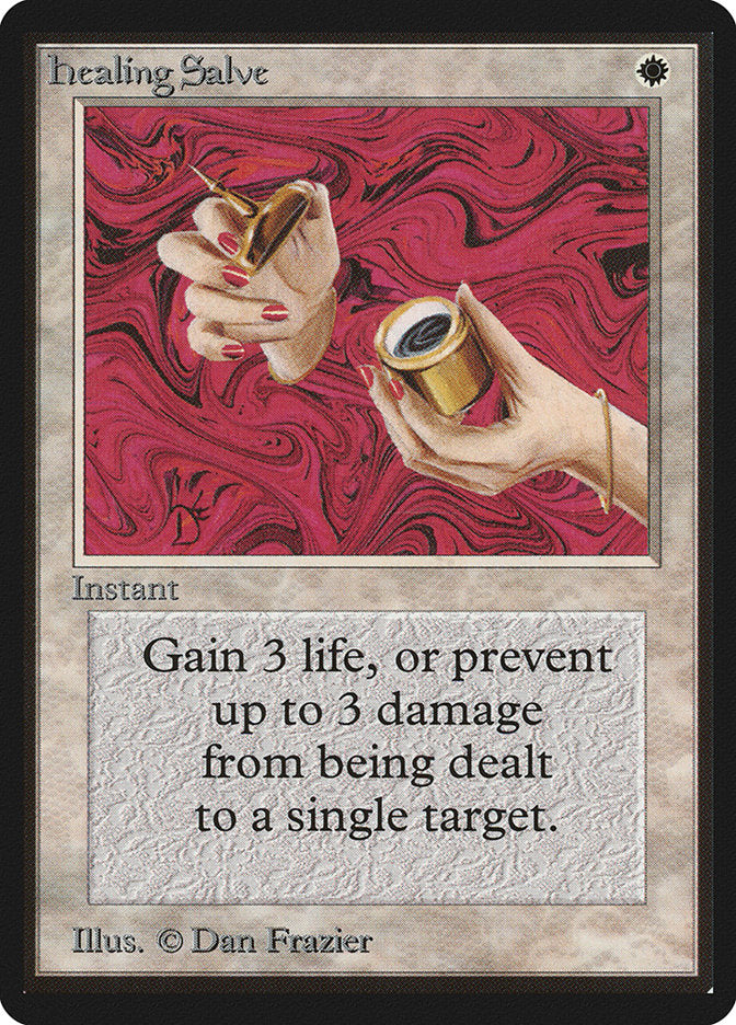 Healing Salve [Beta Edition] MTG Single Magic: The Gathering    | Red Claw Gaming