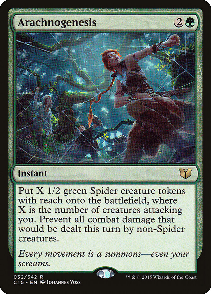 Arachnogenesis [Commander 2015] MTG Single Magic: The Gathering    | Red Claw Gaming