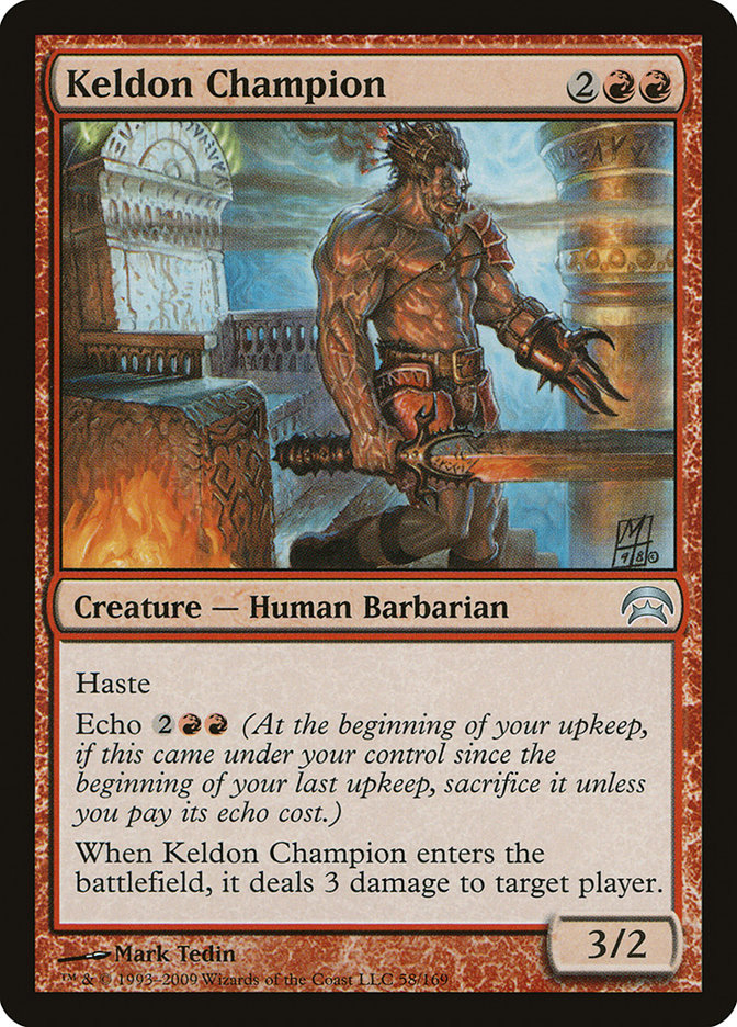 Keldon Champion [Planechase] MTG Single Magic: The Gathering    | Red Claw Gaming