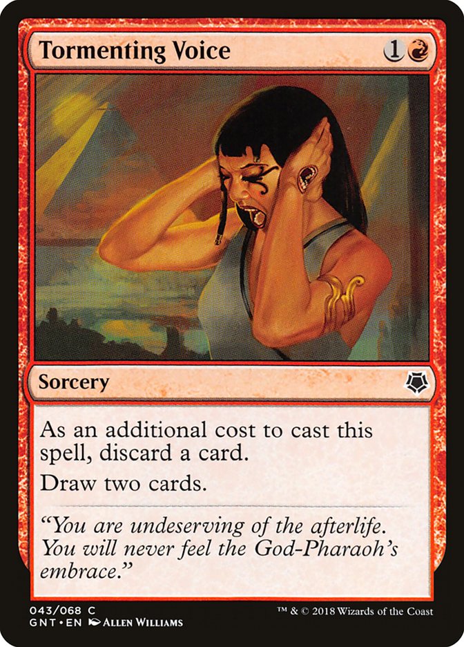 Tormenting Voice [Game Night 2018] MTG Single Magic: The Gathering    | Red Claw Gaming