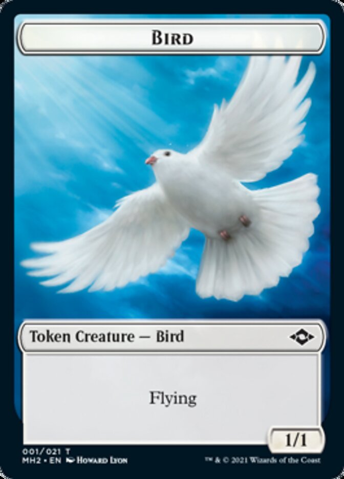 Bird // Treasure (20) Double-Sided Token [Modern Horizons 2 Tokens] MTG Single Magic: The Gathering    | Red Claw Gaming