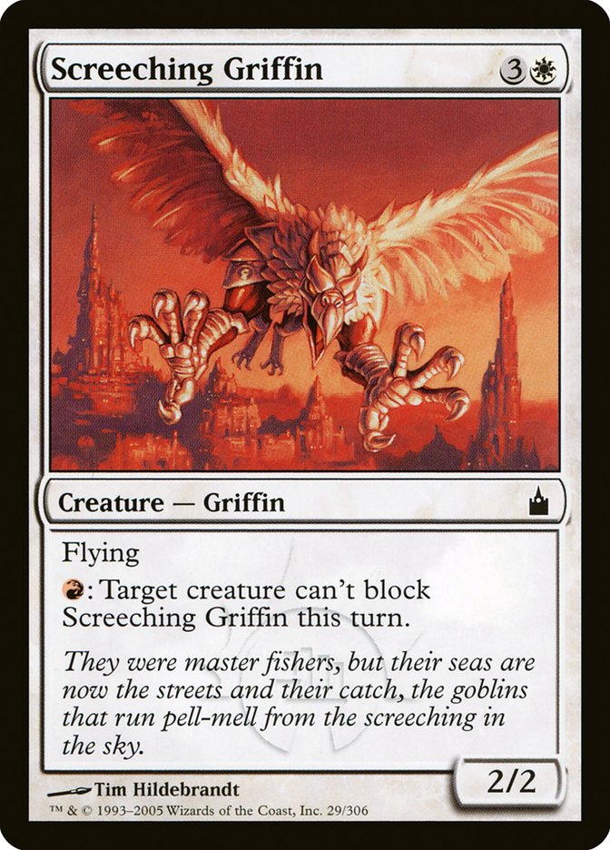 Screeching Griffin [Ravnica: City of Guilds] MTG Single Magic: The Gathering    | Red Claw Gaming