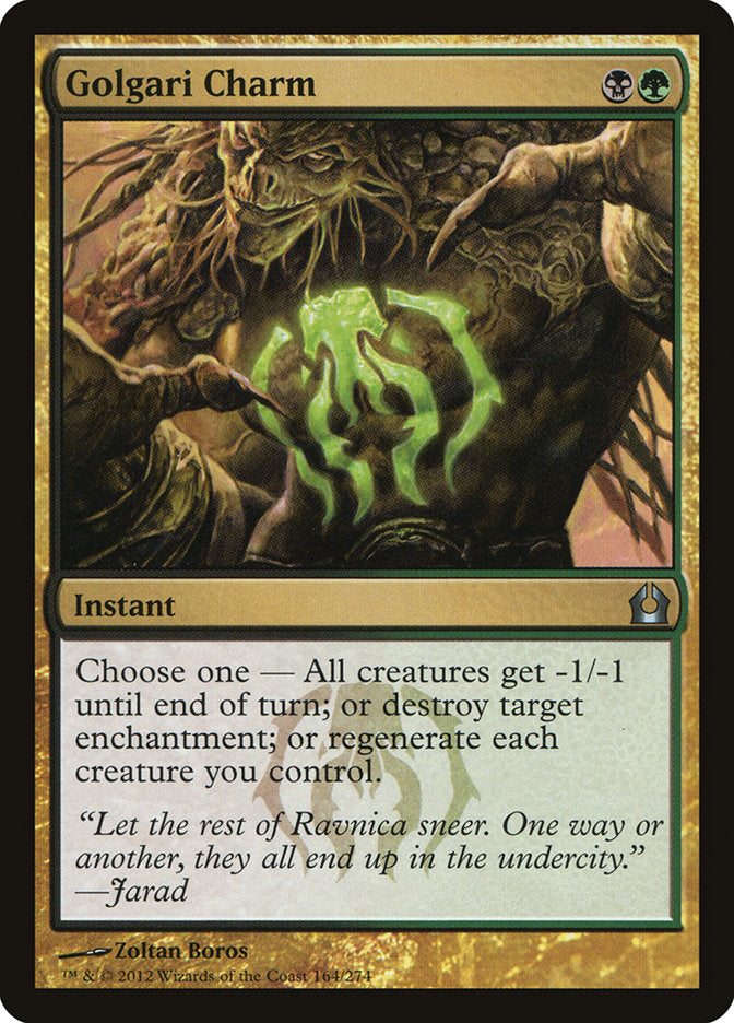 Golgari Charm [Return to Ravnica] MTG Single Magic: The Gathering    | Red Claw Gaming