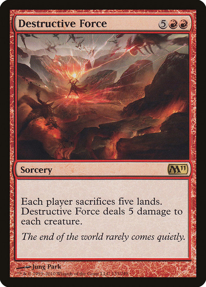 Destructive Force [Magic 2011] MTG Single Magic: The Gathering    | Red Claw Gaming