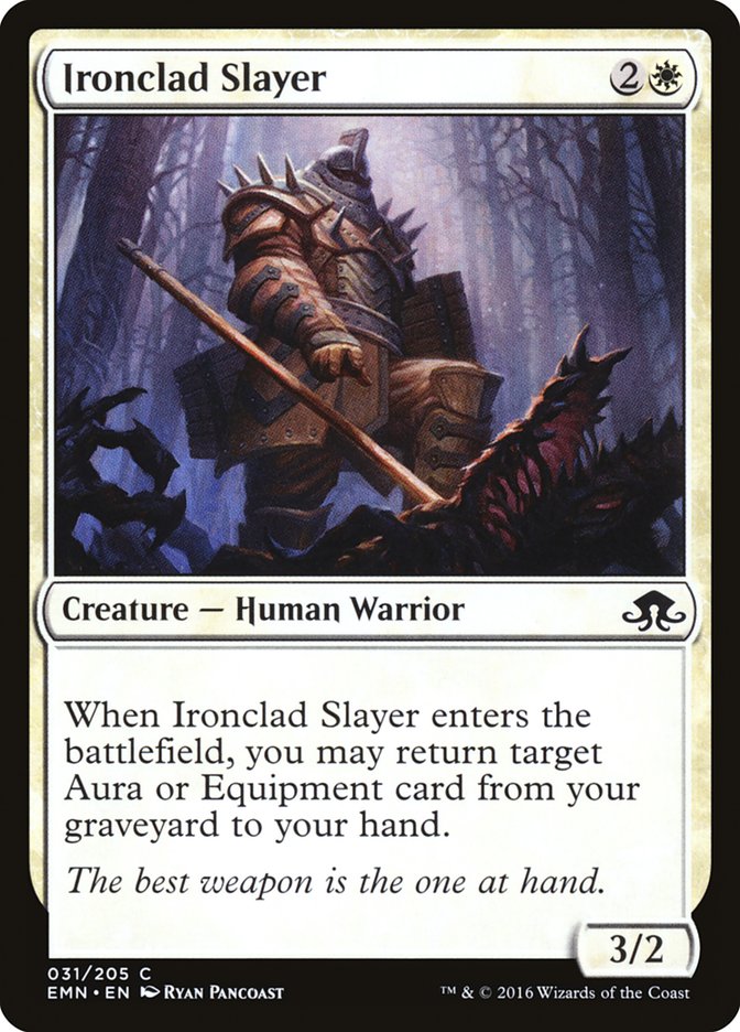 Ironclad Slayer [Eldritch Moon] MTG Single Magic: The Gathering    | Red Claw Gaming