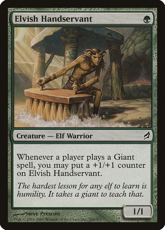 Elvish Handservant [Lorwyn] MTG Single Magic: The Gathering    | Red Claw Gaming