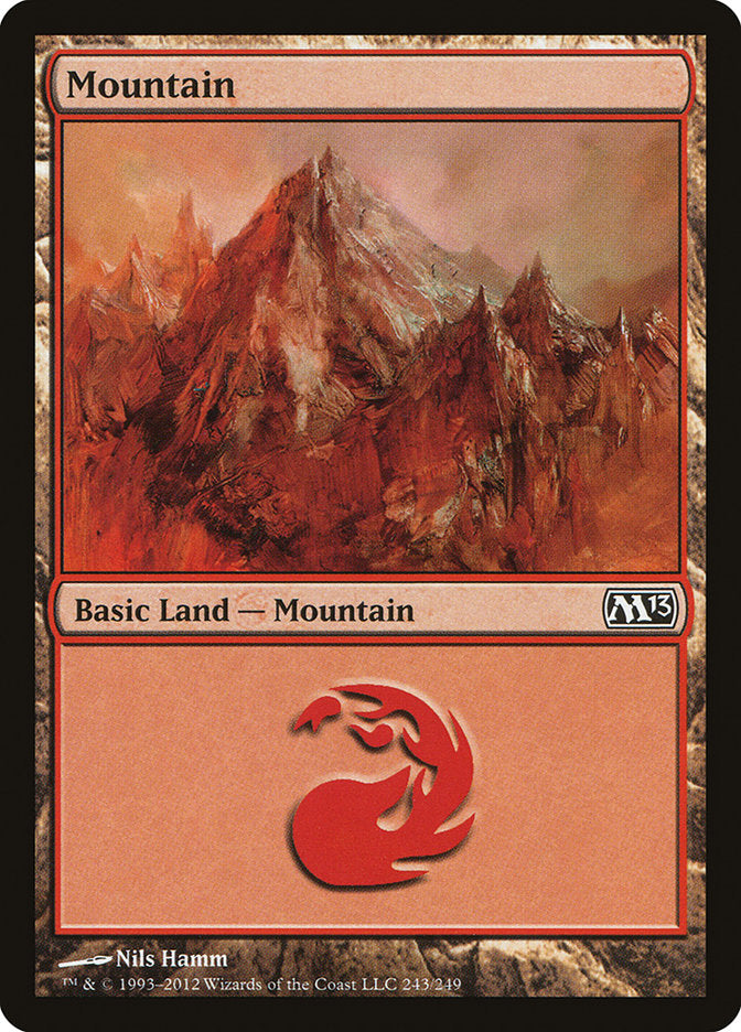 Mountain (243) [Magic 2013] MTG Single Magic: The Gathering    | Red Claw Gaming