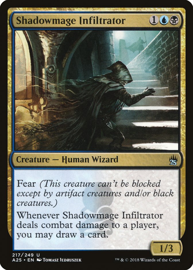 Shadowmage Infiltrator [Masters 25] MTG Single Magic: The Gathering    | Red Claw Gaming