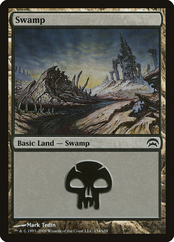 Swamp (154) [Planechase] MTG Single Magic: The Gathering    | Red Claw Gaming