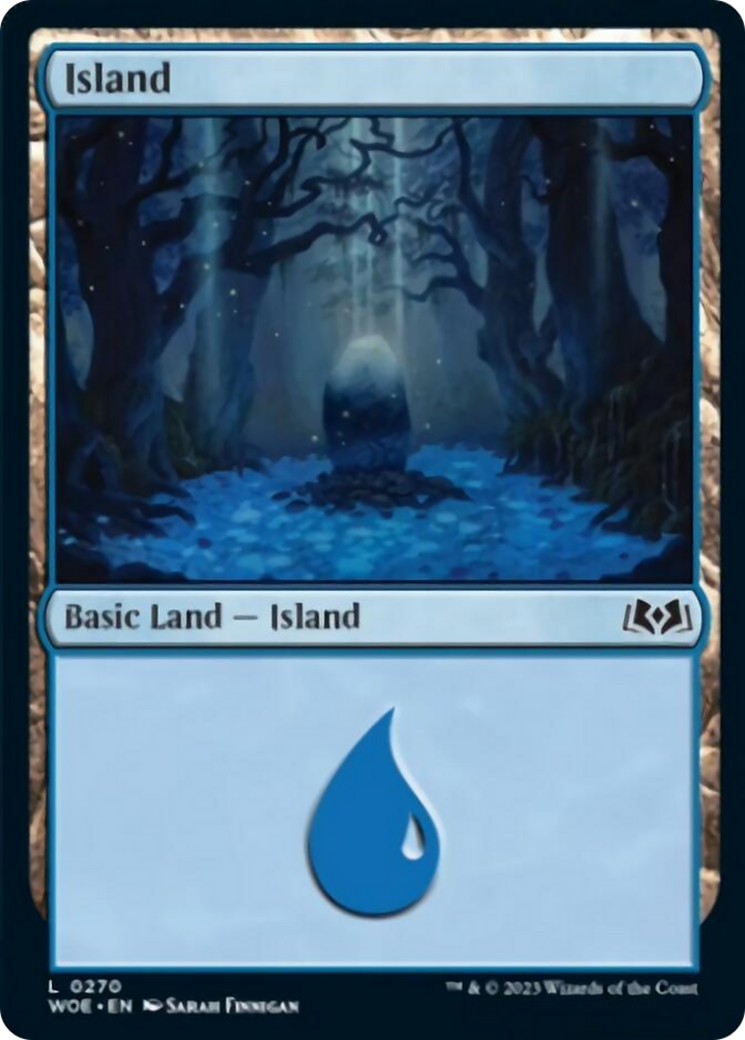 Island (0270) [Wilds of Eldraine] MTG Single Magic: The Gathering    | Red Claw Gaming