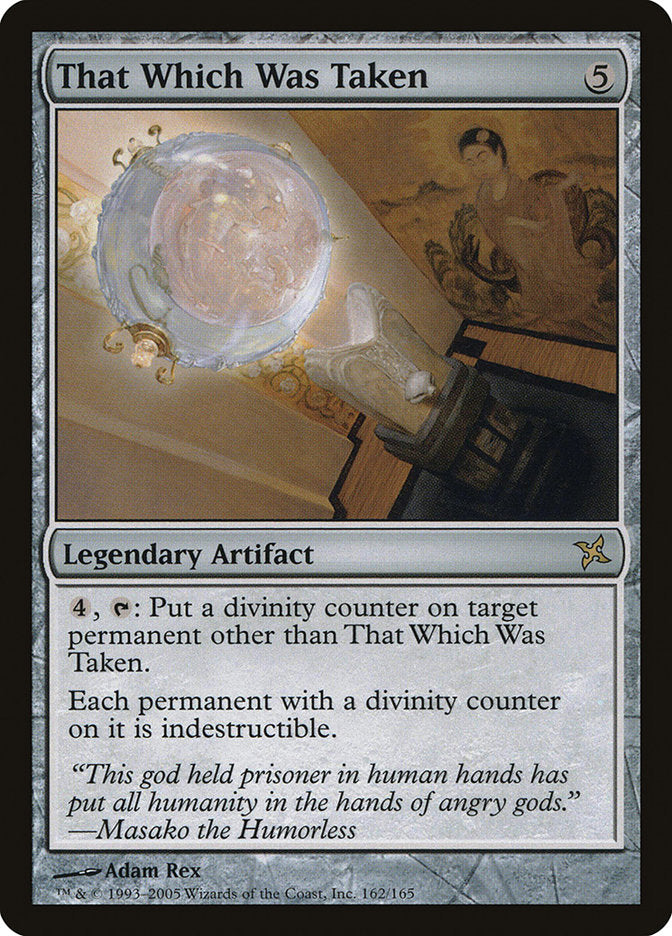 That Which Was Taken [Betrayers of Kamigawa] MTG Single Magic: The Gathering    | Red Claw Gaming