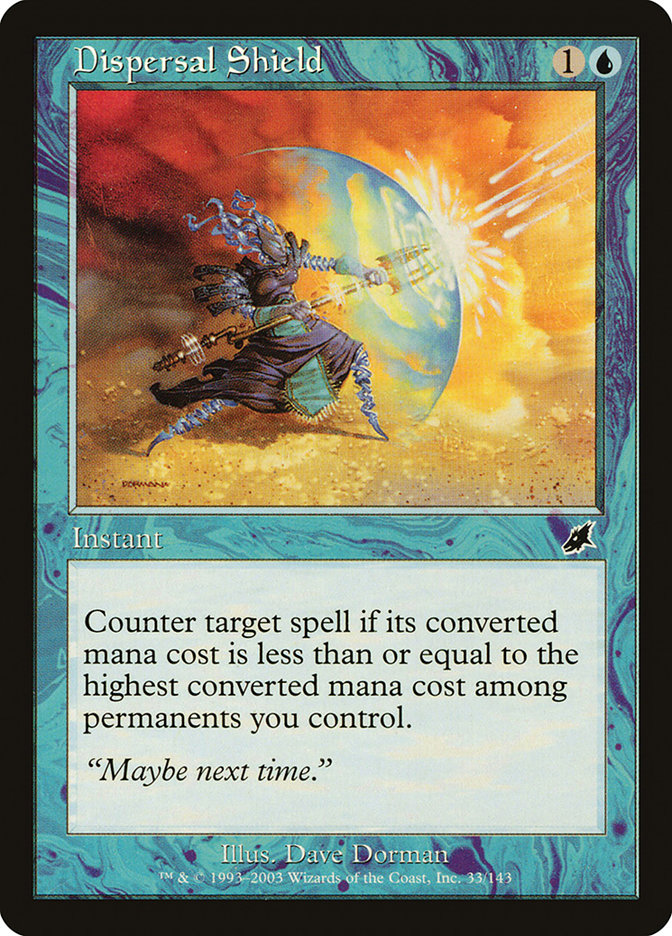 Dispersal Shield [Scourge] MTG Single Magic: The Gathering    | Red Claw Gaming