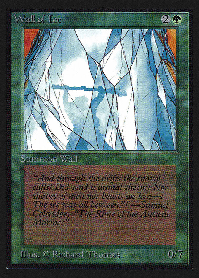 Wall of Ice [Collectors' Edition] MTG Single Magic: The Gathering    | Red Claw Gaming