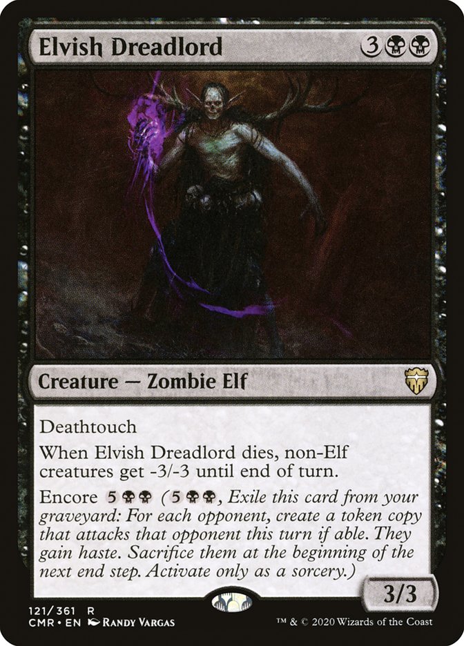 Elvish Dreadlord [Commander Legends] MTG Single Magic: The Gathering    | Red Claw Gaming