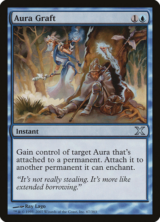 Aura Graft [Tenth Edition] MTG Single Magic: The Gathering    | Red Claw Gaming