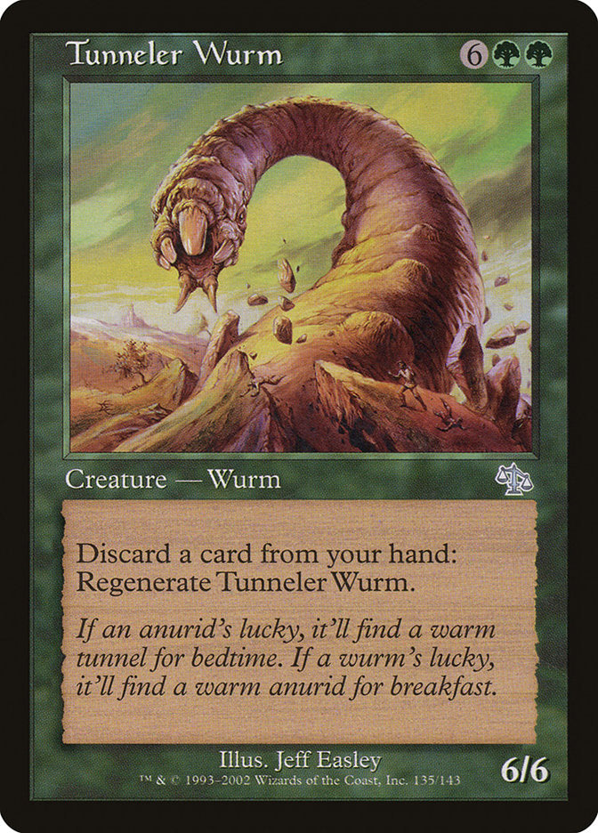 Tunneler Wurm [Judgment] MTG Single Magic: The Gathering    | Red Claw Gaming
