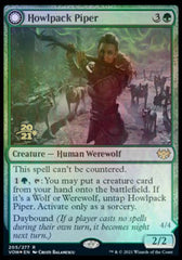 Howlpack Piper // Wildsong Howler [Innistrad: Crimson Vow Prerelease Promos] MTG Single Magic: The Gathering    | Red Claw Gaming
