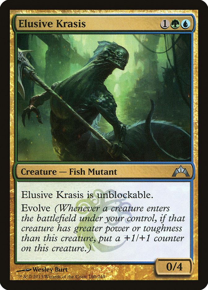 Elusive Krasis [Gatecrash] MTG Single Magic: The Gathering    | Red Claw Gaming